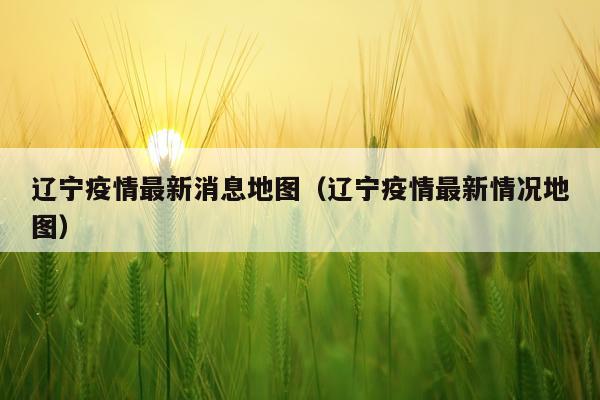 辽宁疫情最新消息地图（辽宁疫情最新情况地图）