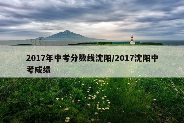 2017年中考分数线沈阳/2017沈阳中考成绩