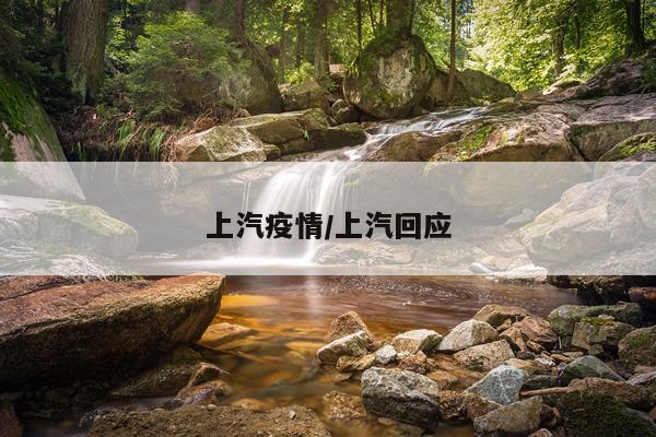 上汽疫情/上汽回应