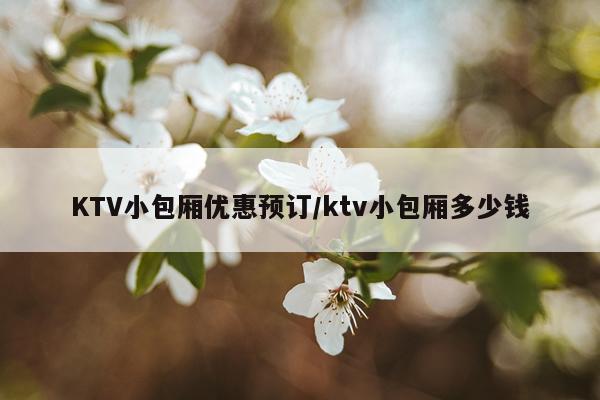 KTV小包厢优惠预订/ktv小包厢多少钱