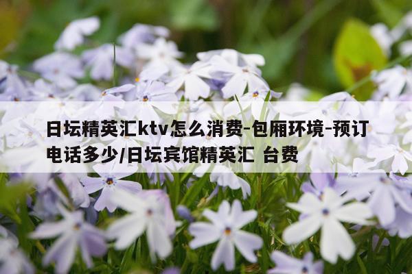 日坛精英汇ktv怎么消费-包厢环境-预订电话多少/日坛宾馆精英汇 台费