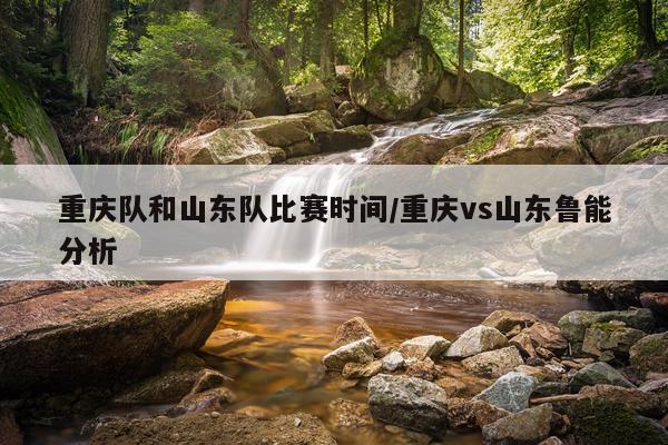 重庆队和山东队比赛时间/重庆vs山东鲁能分析
