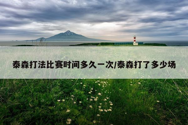 泰森打法比赛时间多久一次/泰森打了多少场