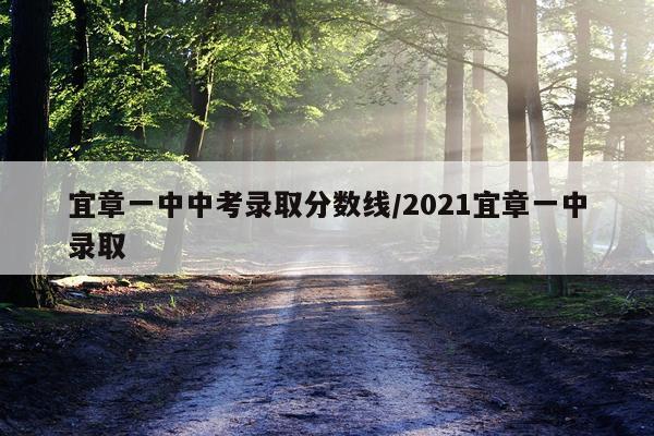 宜章一中中考录取分数线/2021宜章一中录取