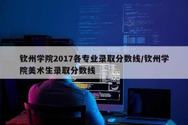 钦州学院2017各专业录取分数线/钦州学院美术生录取分数线