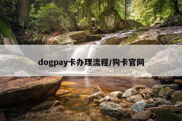 dogpay卡办理流程/狗卡官网