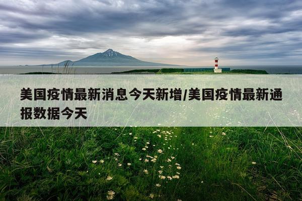 美国疫情最新消息今天新增/美国疫情最新通报数据今天