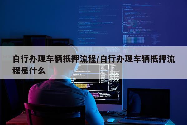 自行办理车辆抵押流程/自行办理车辆抵押流程是什么