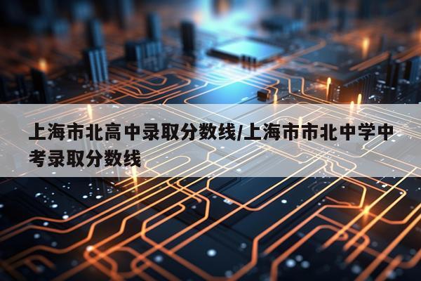 上海市北高中录取分数线/上海市市北中学中考录取分数线