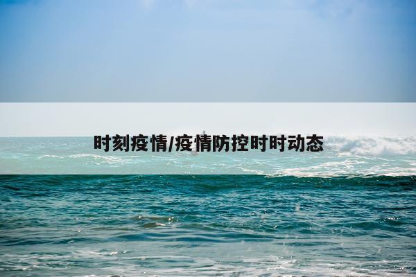 时刻疫情/疫情防控时时动态