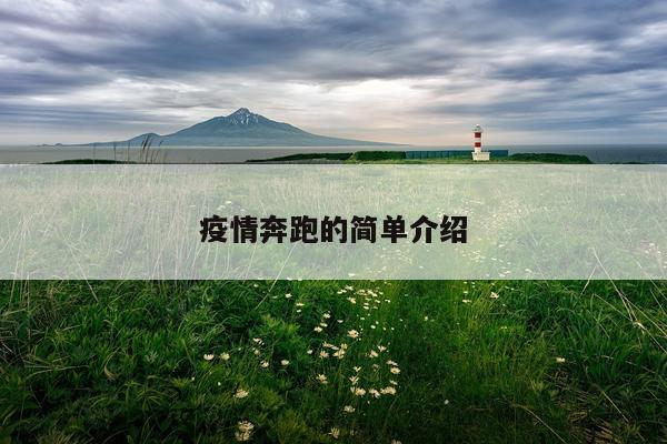 疫情奔跑的简单介绍