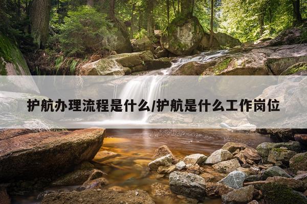 护航办理流程是什么/护航是什么工作岗位