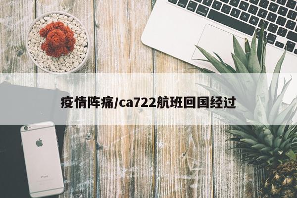 疫情阵痛/ca722航班回国经过