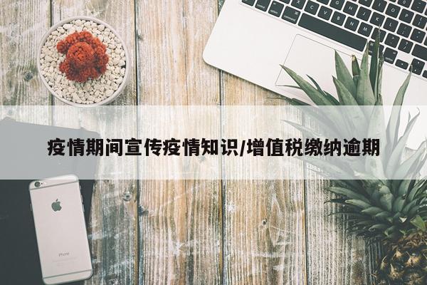 疫情期间宣传疫情知识/增值税缴纳逾期