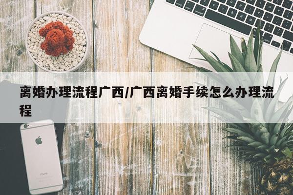 离婚办理流程广西/广西离婚手续怎么办理流程