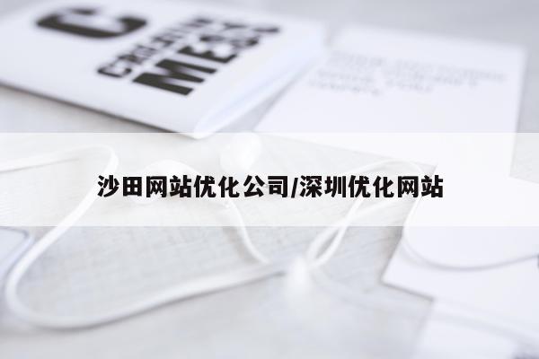 沙田网站优化公司/深圳优化网站