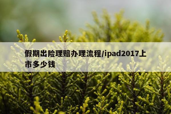 假期出险理赔办理流程/ipad2017上市多少钱