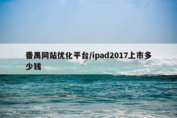 番禺网站优化平台/ipad2017上市多少钱