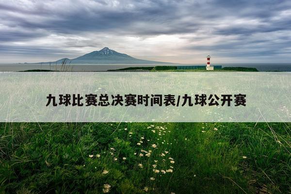 九球比赛总决赛时间表/九球公开赛