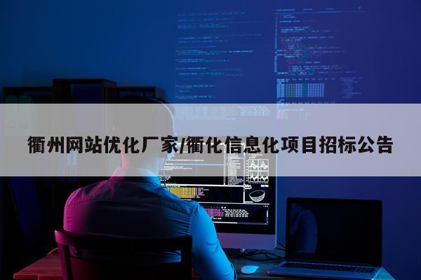 衢州网站优化厂家/衢化信息化项目招标公告