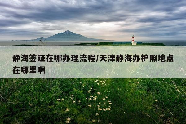 静海签证在哪办理流程/天津静海办护照地点在哪里啊