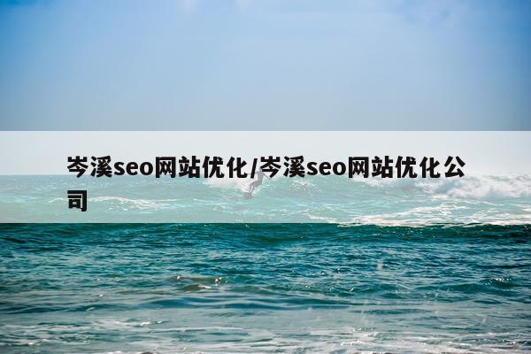 岑溪seo网站优化/岑溪seo网站优化公司