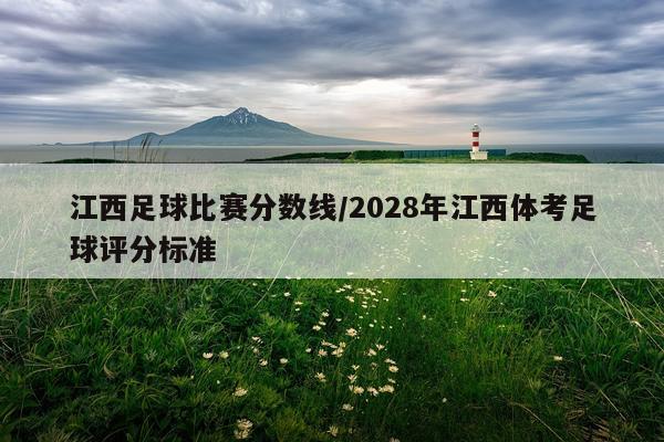 江西足球比赛分数线/2028年江西体考足球评分标准