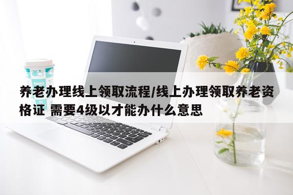 养老办理线上领取流程/线上办理领取养老资格证 需要4级以才能办什么意思