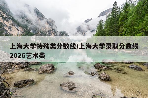 上海大学特殊类分数线/上海大学录取分数线2026艺术类